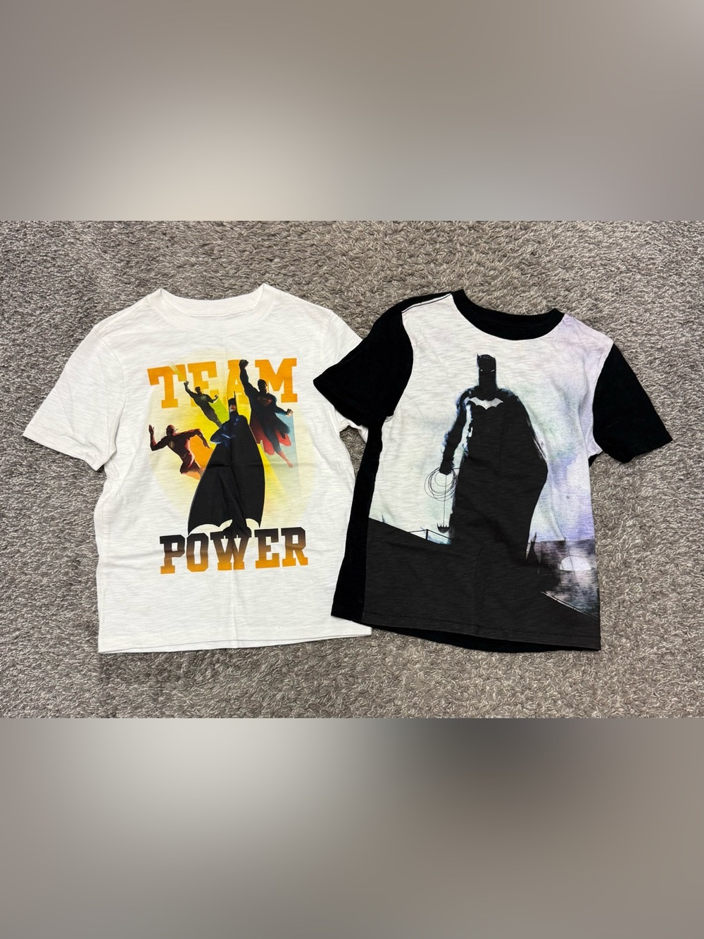 (2) EUC GapKids Batman SS Tees, both size S (6/7)